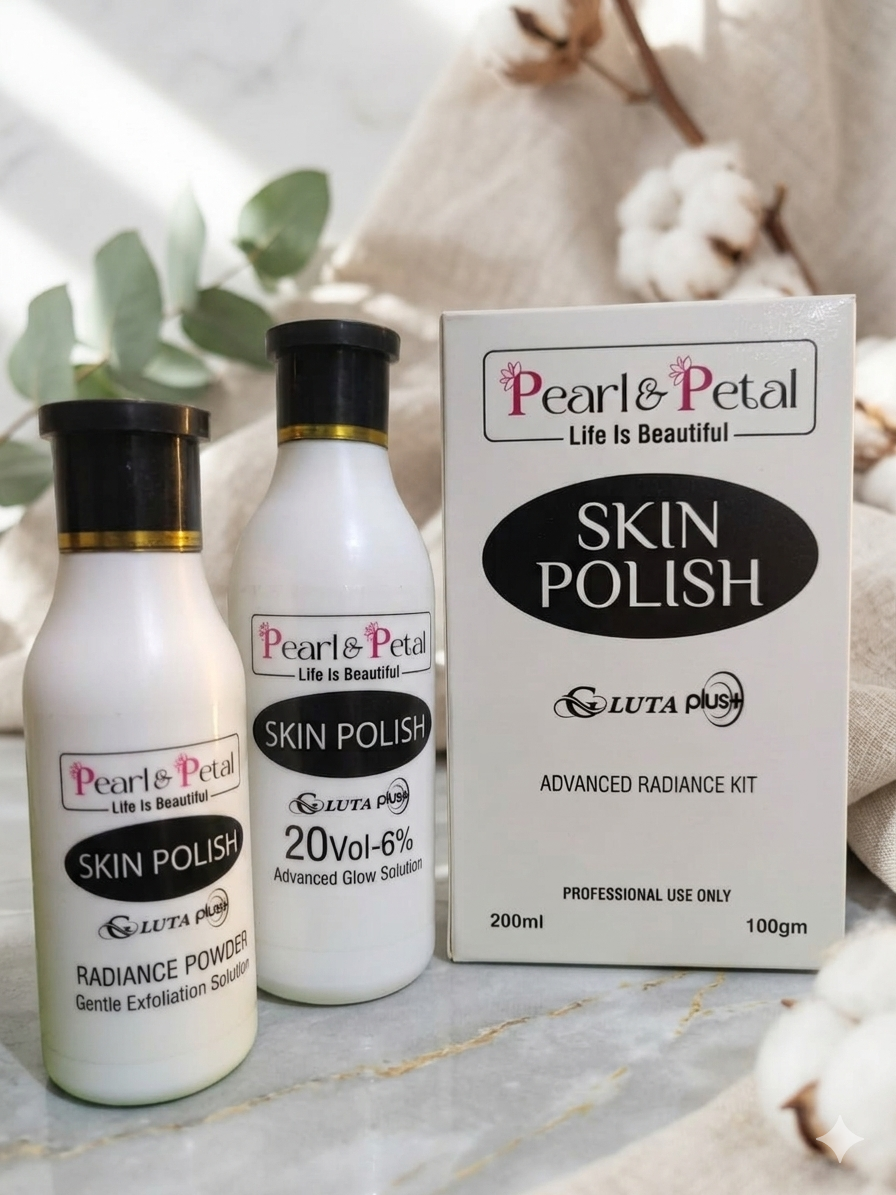 ✨ Pearl & Petal Skin Polish – Ultimate Glow Kit for Radiant Skin