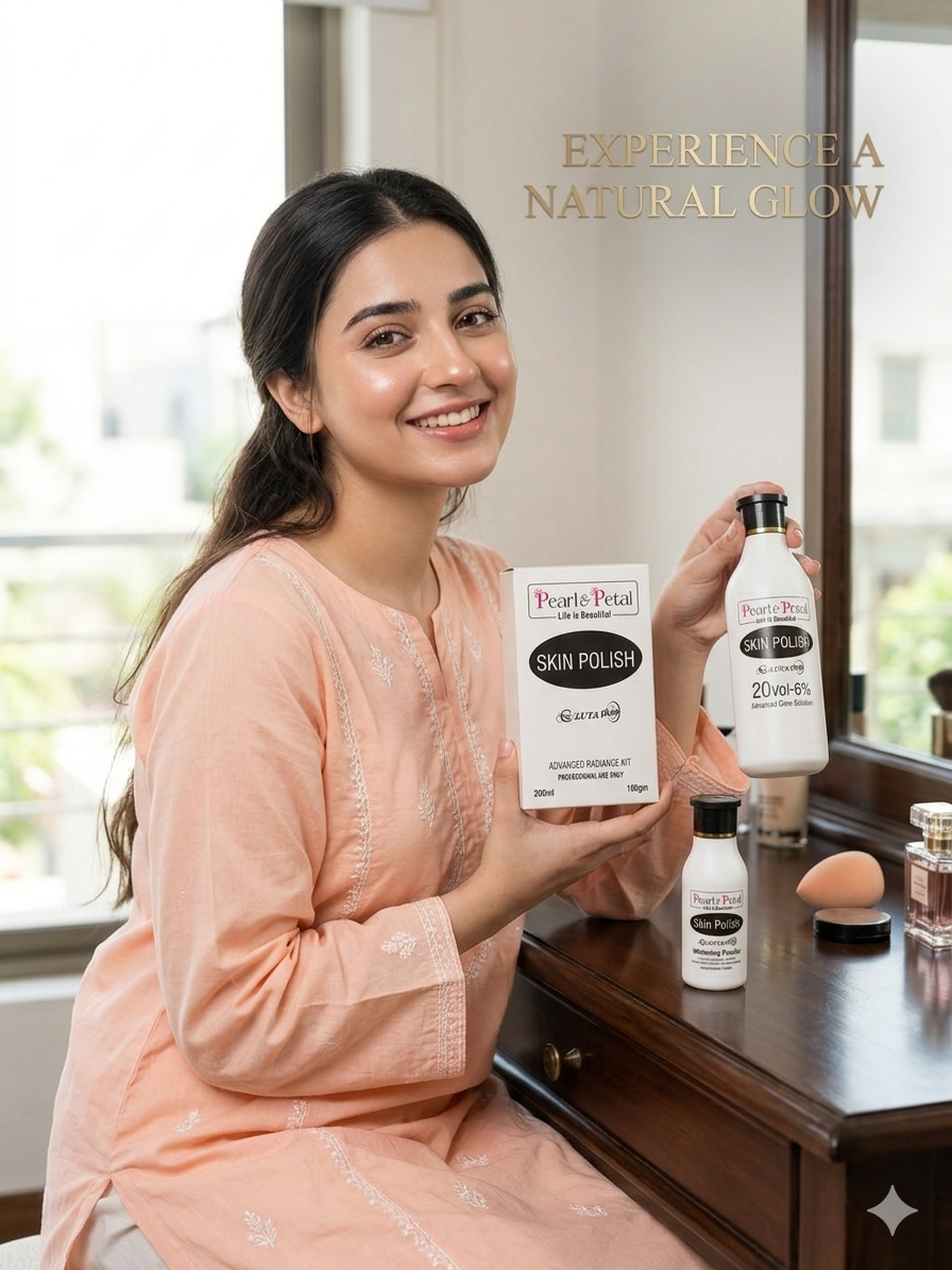 ✨ Pearl & Petal Skin Polish – Ultimate Glow Kit for Radiant Skin