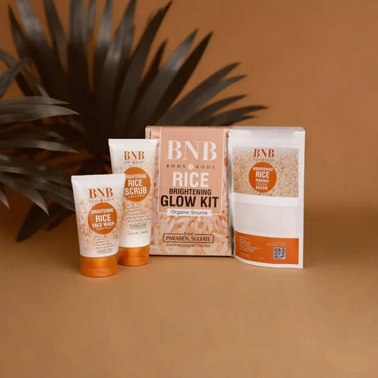 BNB Extract Bright & Glow Kit ( Face Wash + Scrub + Mask )